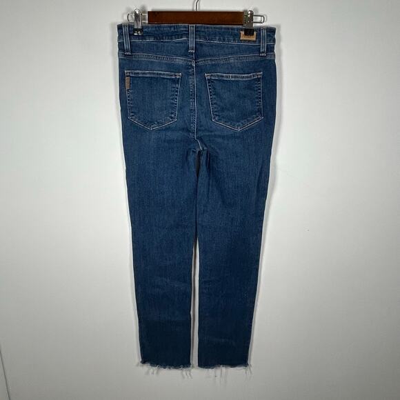 PAIGE Hoxton Slim High-Rise Jeans, Sz 28 - Picture 6 of 11